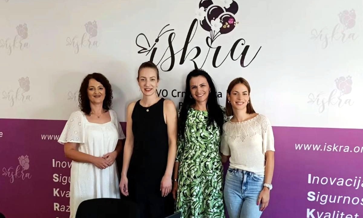 Gentiana Murati u posjeti NVO Crnogorska iskra 2