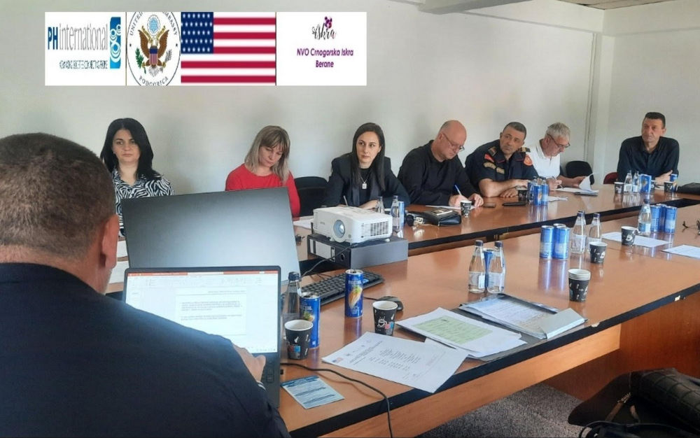 Predavanja o trgovini ljudima CB Berane 3